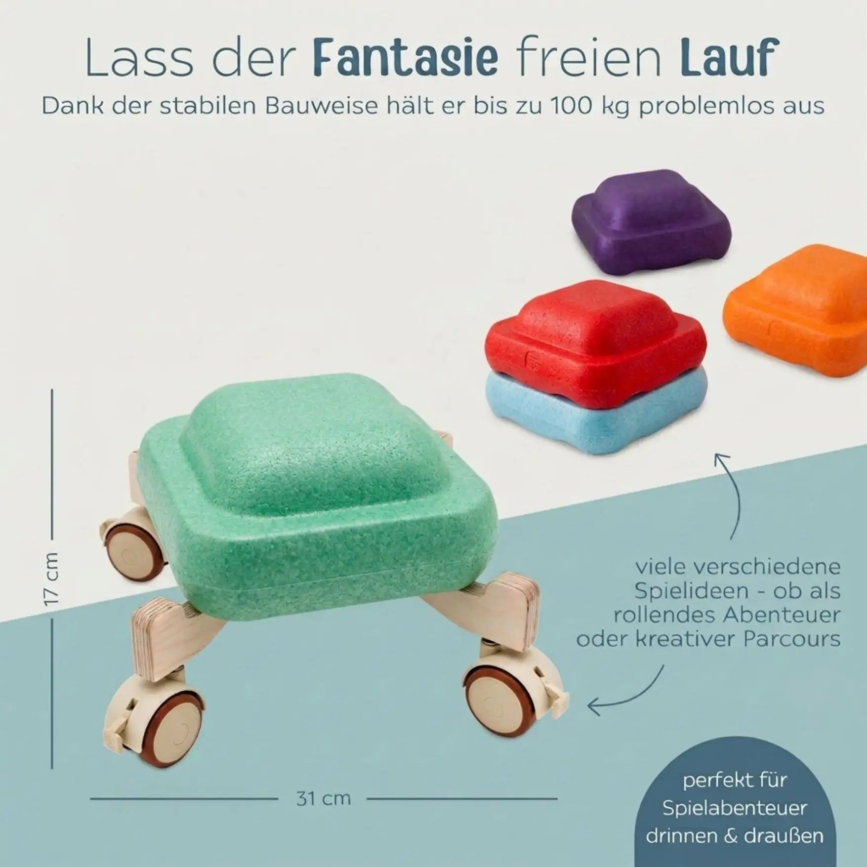 STAPELWELT Abenteuerroller für Amazon & Smyths Toys Balanciersteine - wunderwunsch