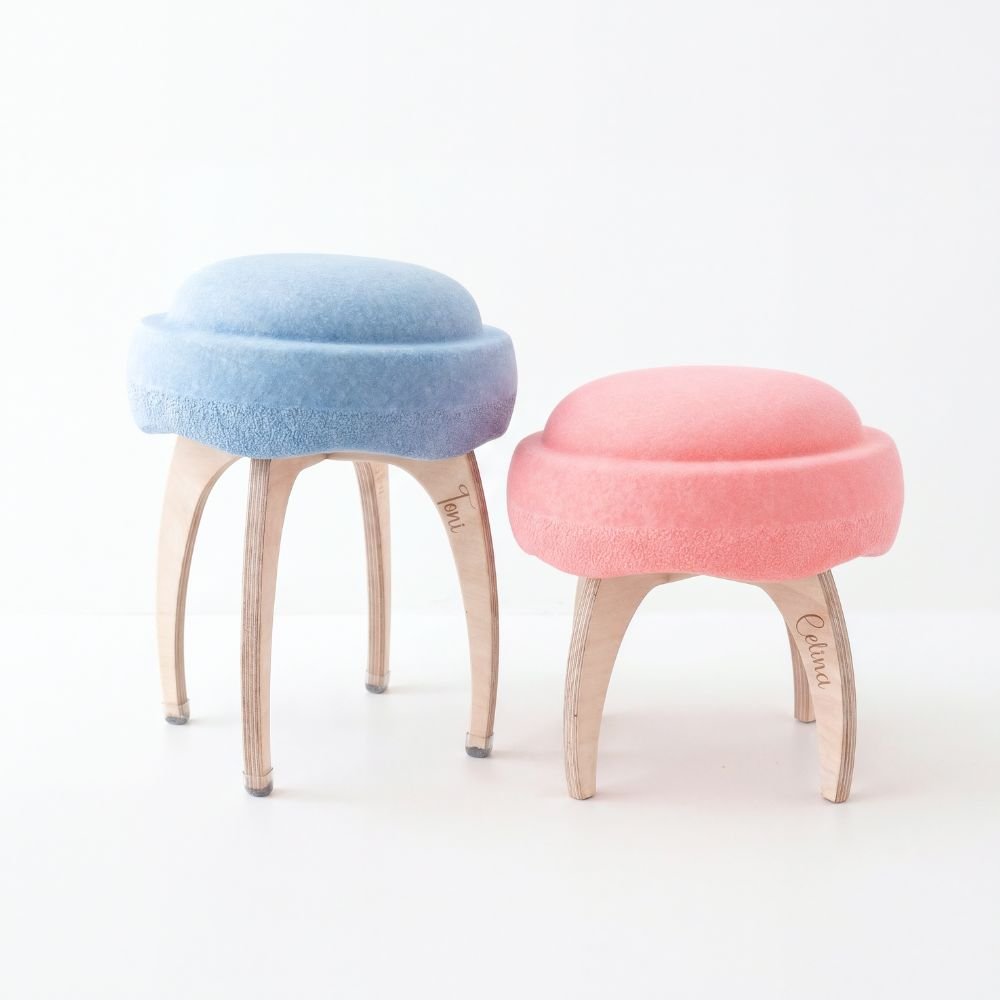 STAPELWELT Hocker aus Holz - wunderwunsch