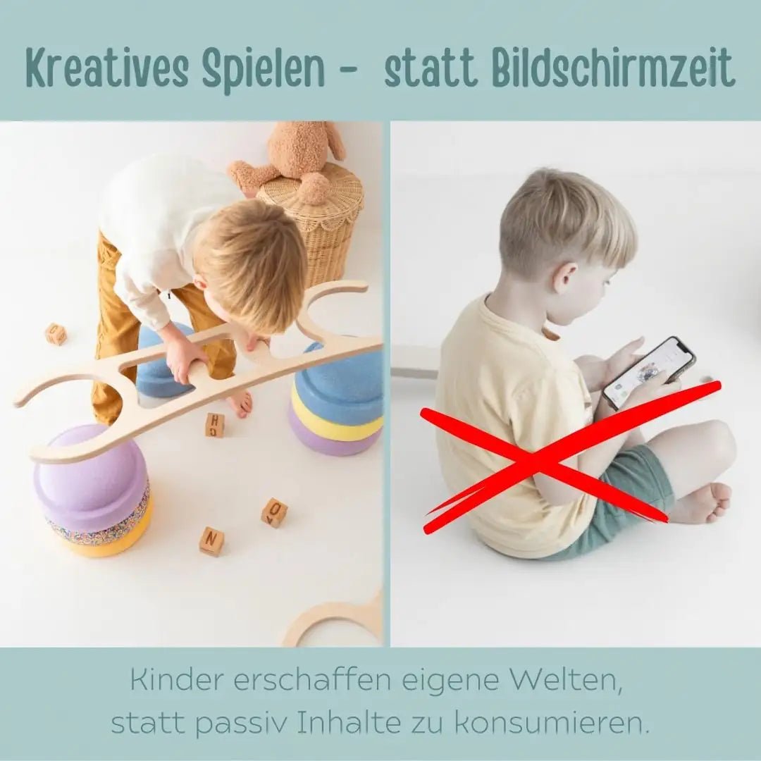 STAPELWELT Koordinations - Abenteuerbrücke für stapelstein® - wunderwunsch