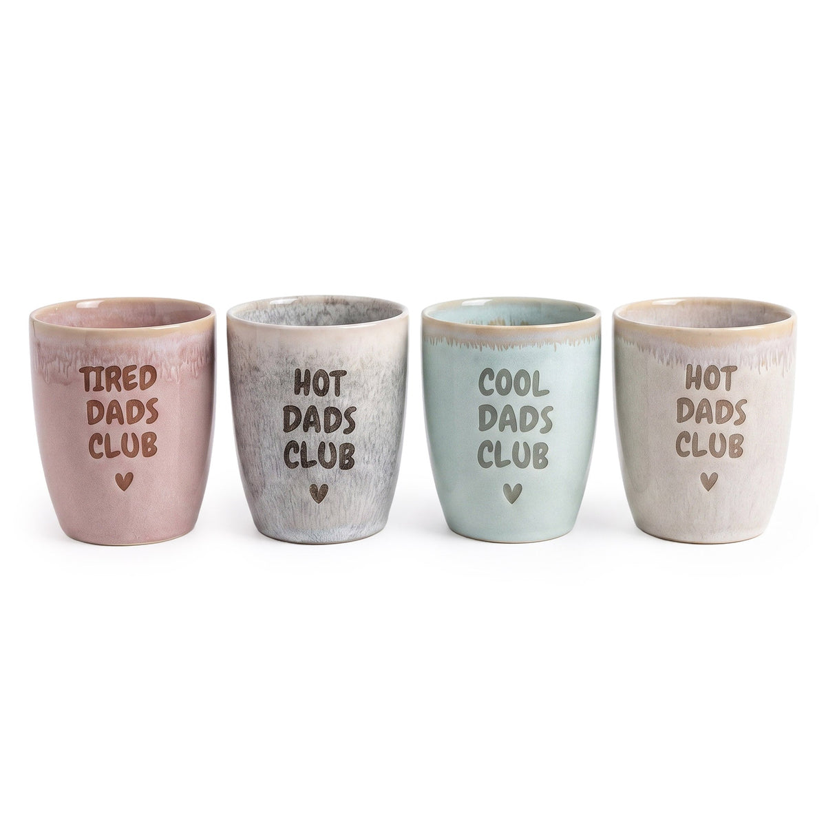 Steingut Becher - Dads Club - wunderwunsch