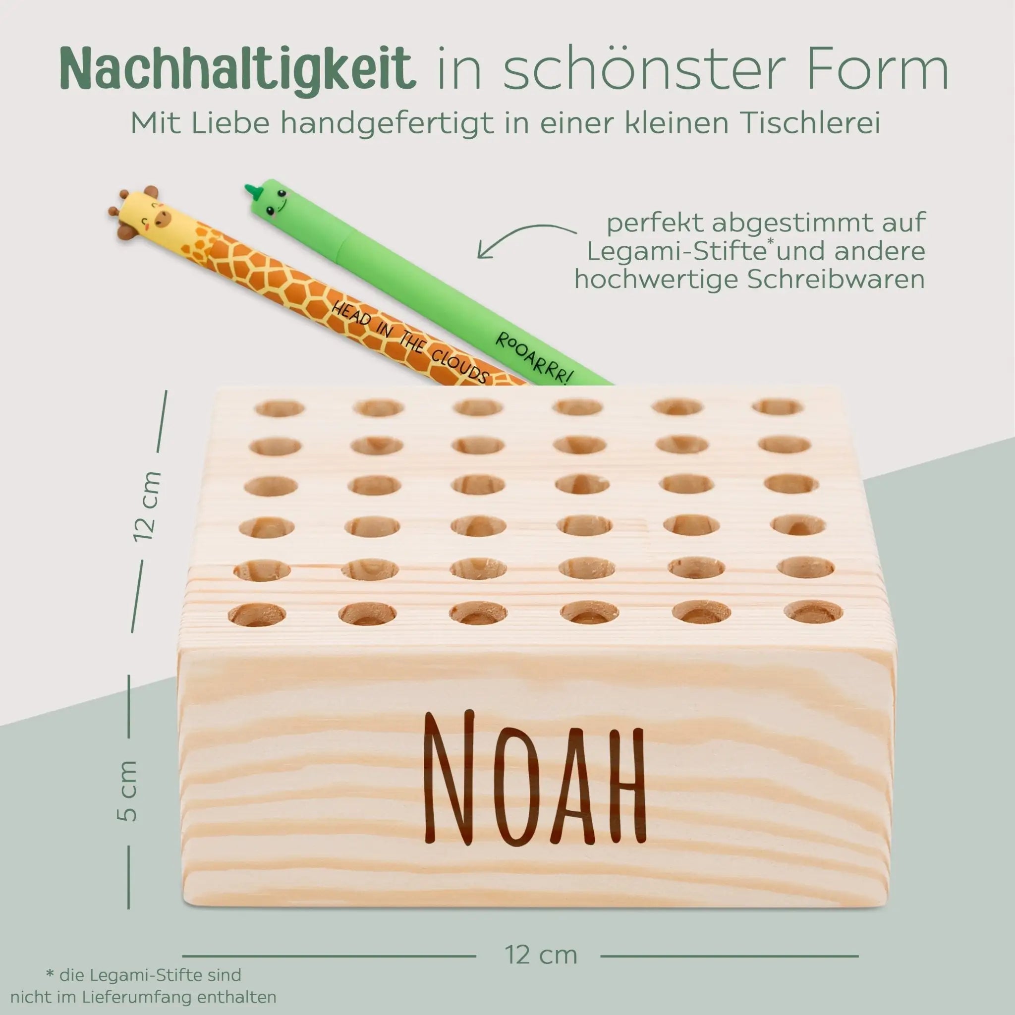 Stiftehalter für Legami Stifte - quadratisch - wunderwunsch