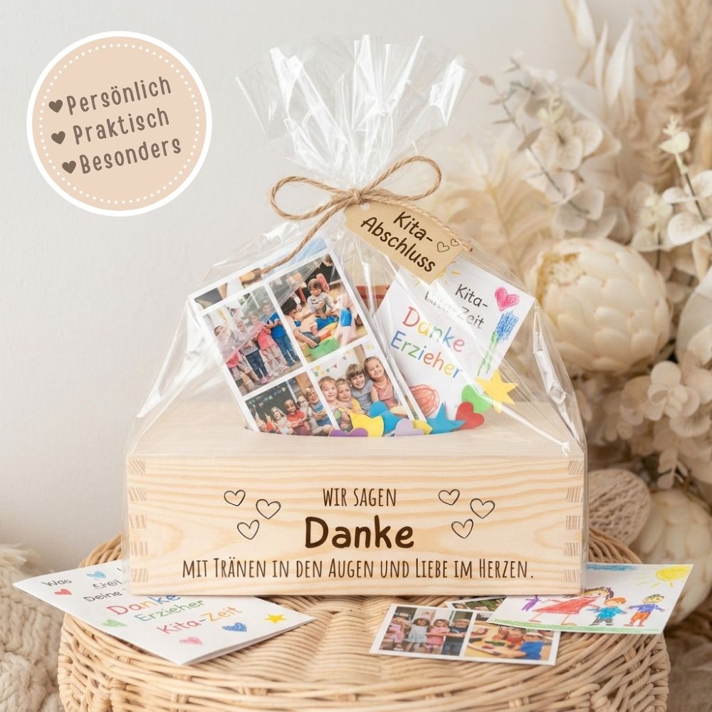 Taschentücherbox - Wir sagen Danke - wunderwunsch