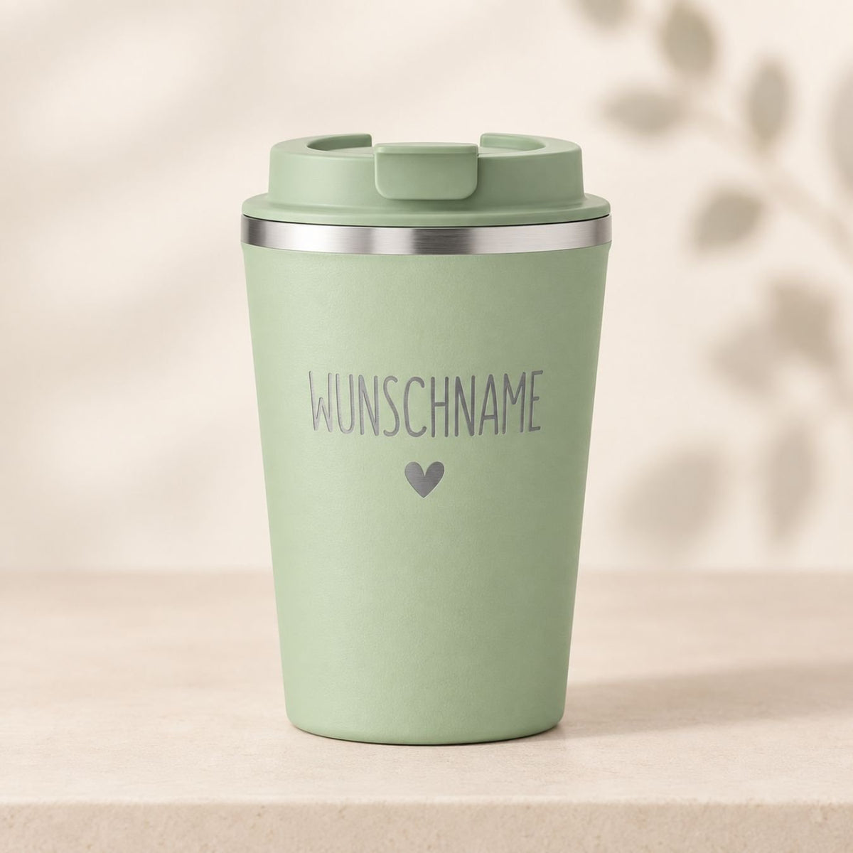 Thermobecher To-Go personalisiert - wunderwunsch