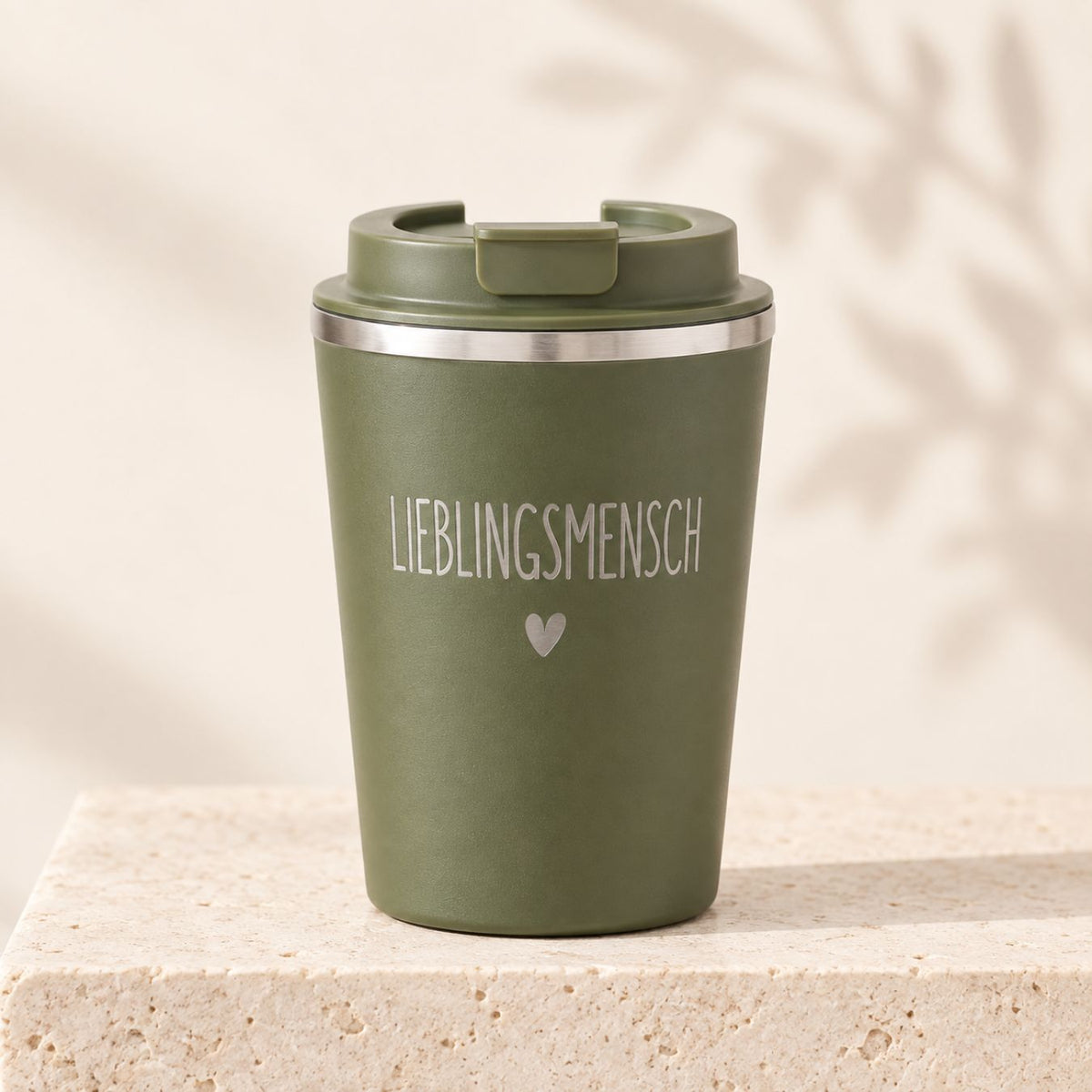 Thermobecher To-Go personalisiert - wunderwunsch
