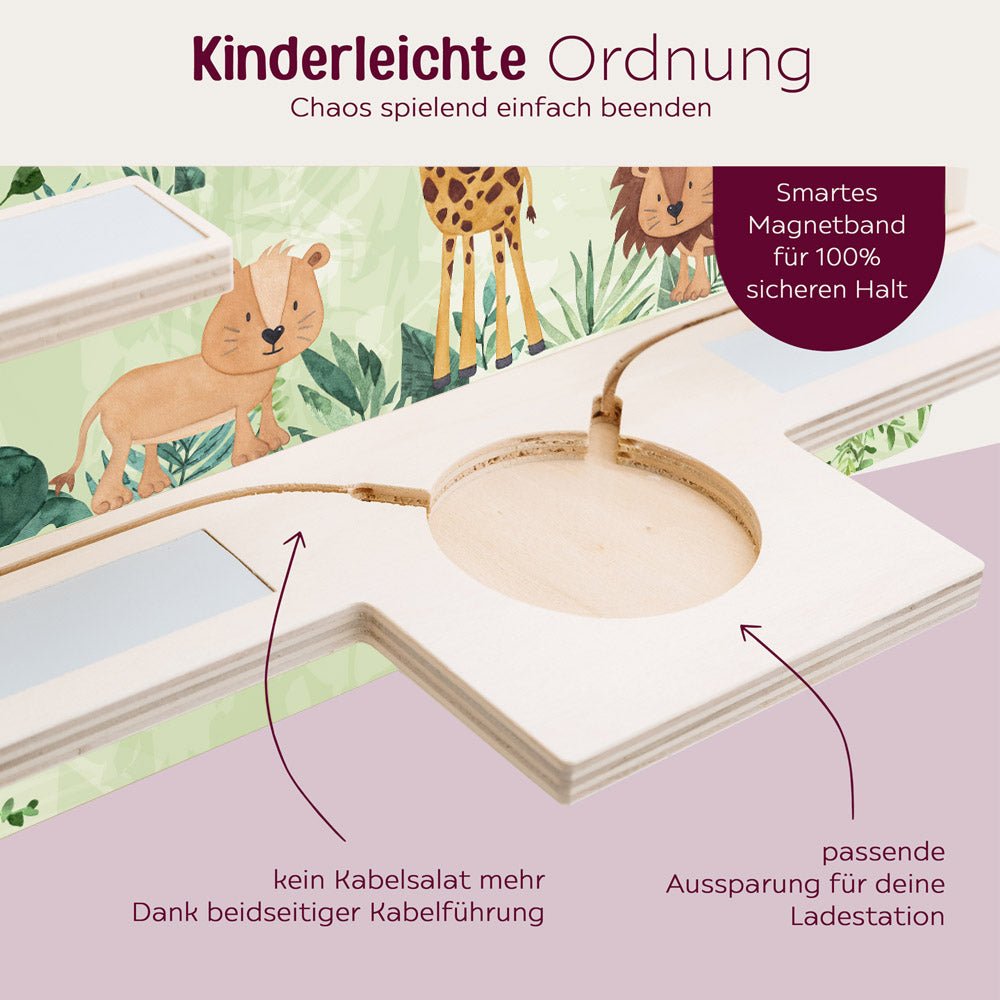 Toniebox Regal Holz - Safari - wunderwunsch