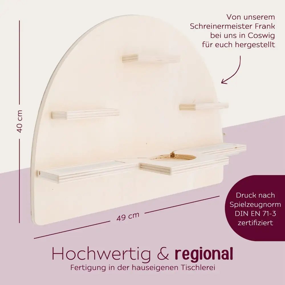 Toniebox Regal Holz - Safari - wunderwunsch