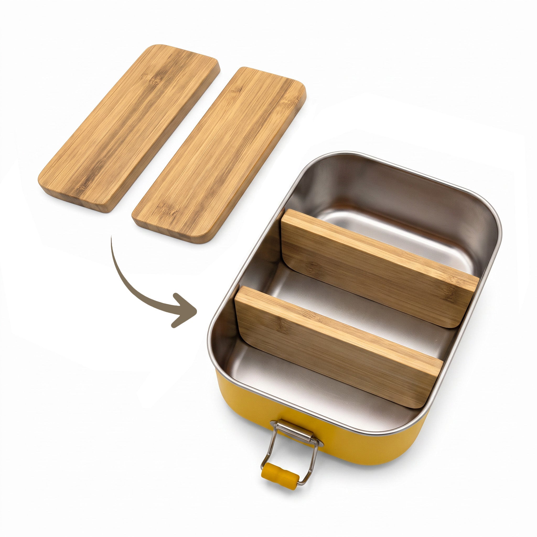 Trennwand aus Holz für TRIXIE Lunchbox - wunderwunsch