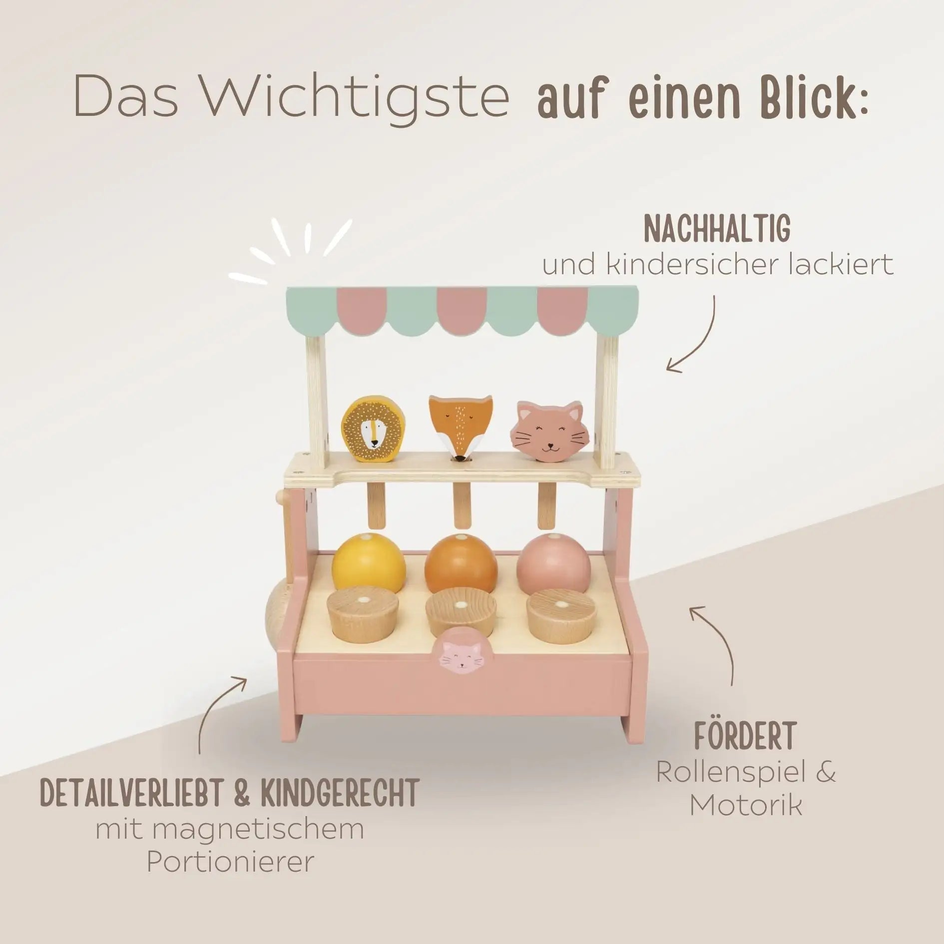 TRIXIE Eisstand personalisierbar - wunderwunsch