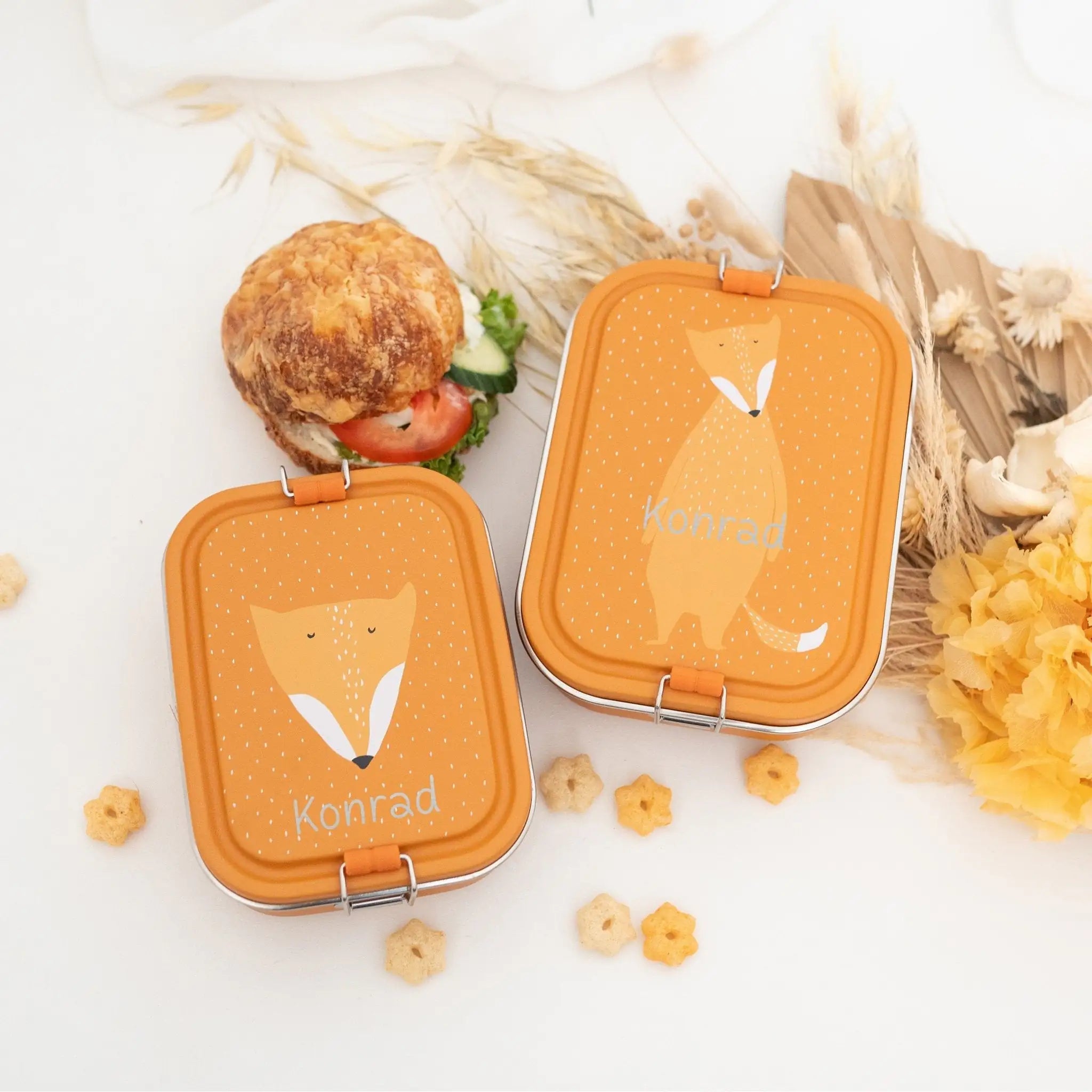 TRIXIE Lunchbox Edelstahl Tier personalisiert - wunderwunsch