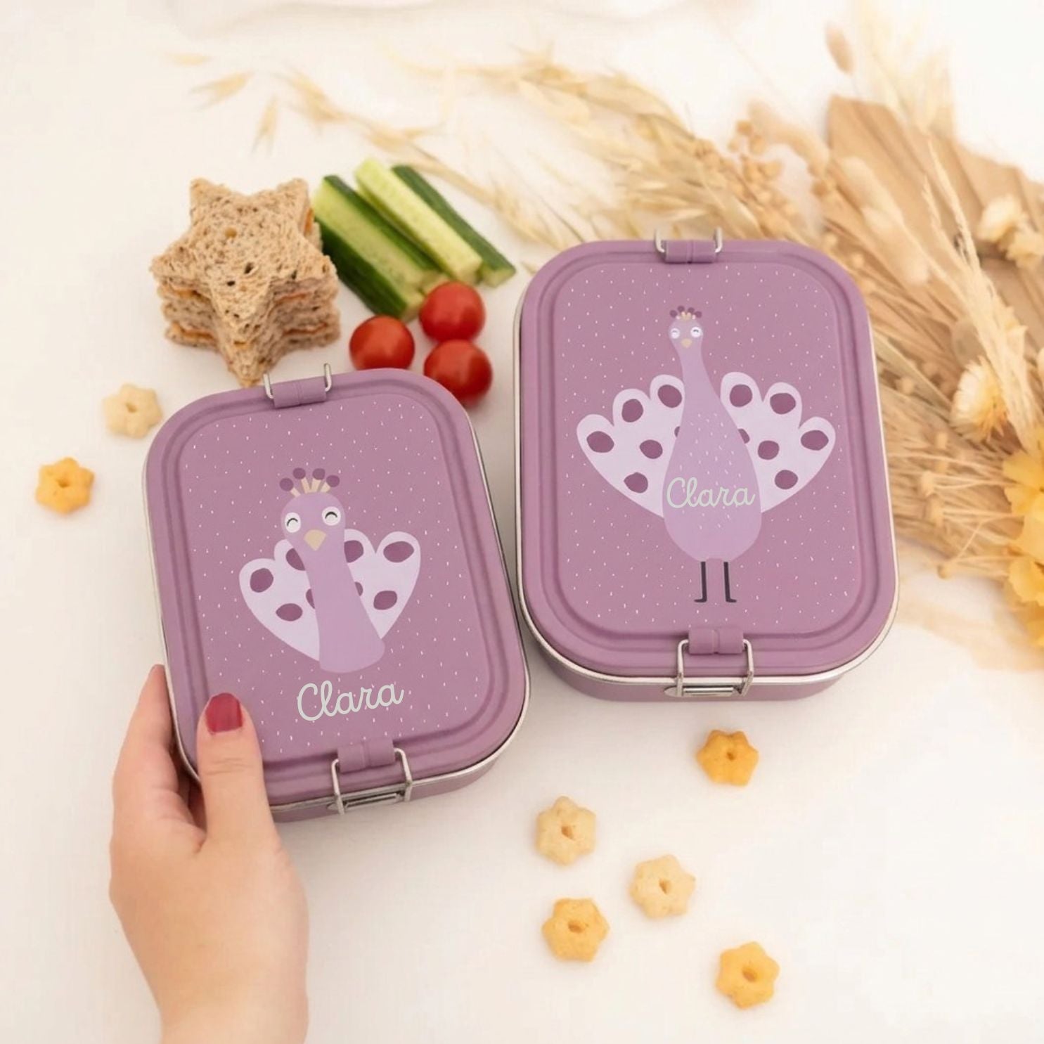 TRIXIE Lunchbox Edelstahl Tier personalisiert - wunderwunsch