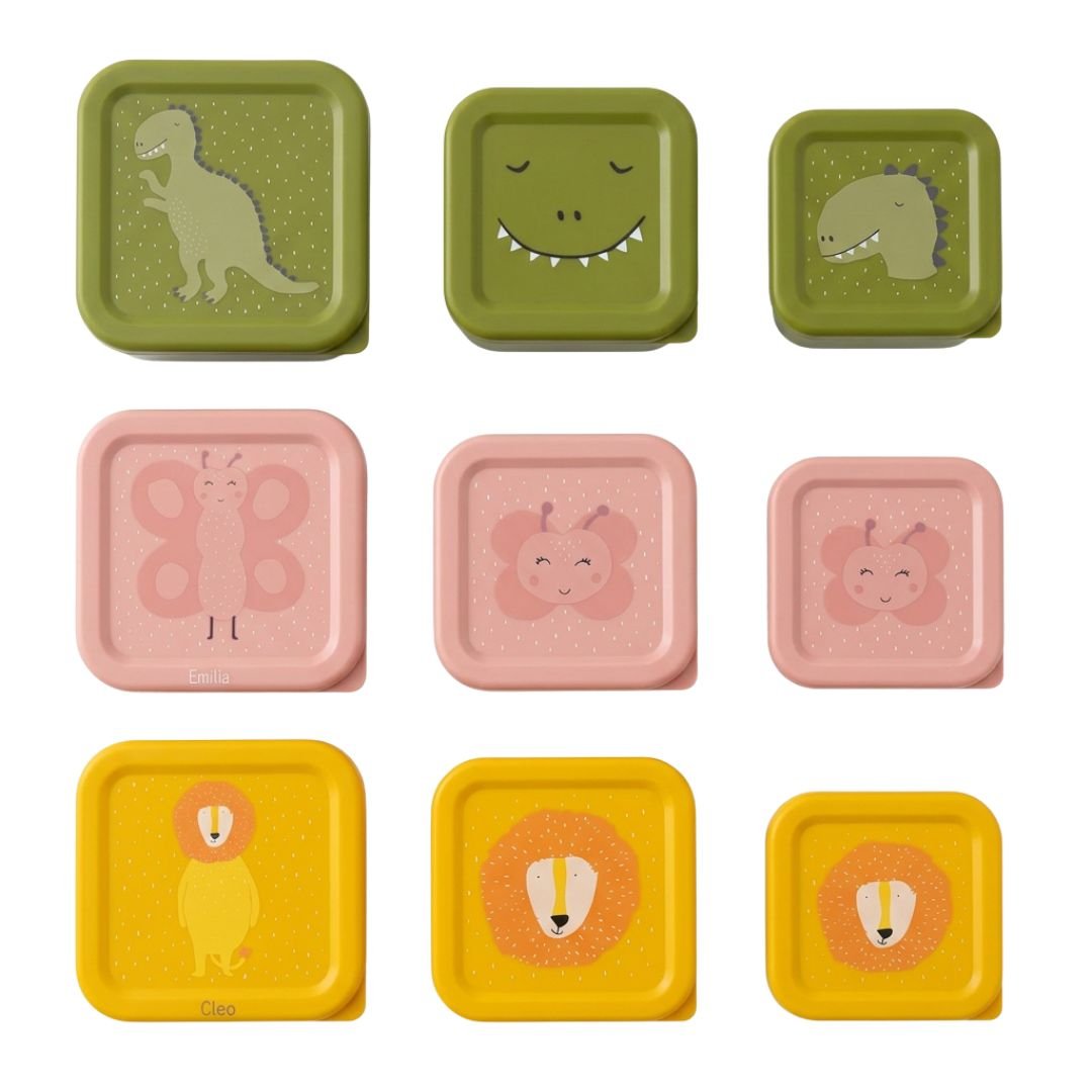 TRIXIE Snackbox 3er Set personalisiert - wunderwunsch