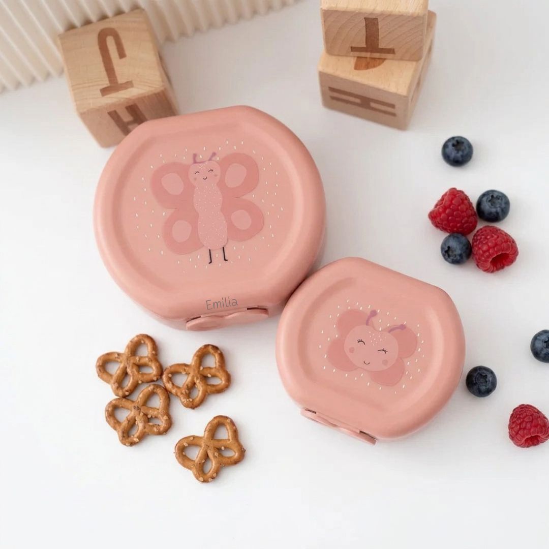TRIXIE Snackbox rund 2er Set personalisiert - wunderwunsch