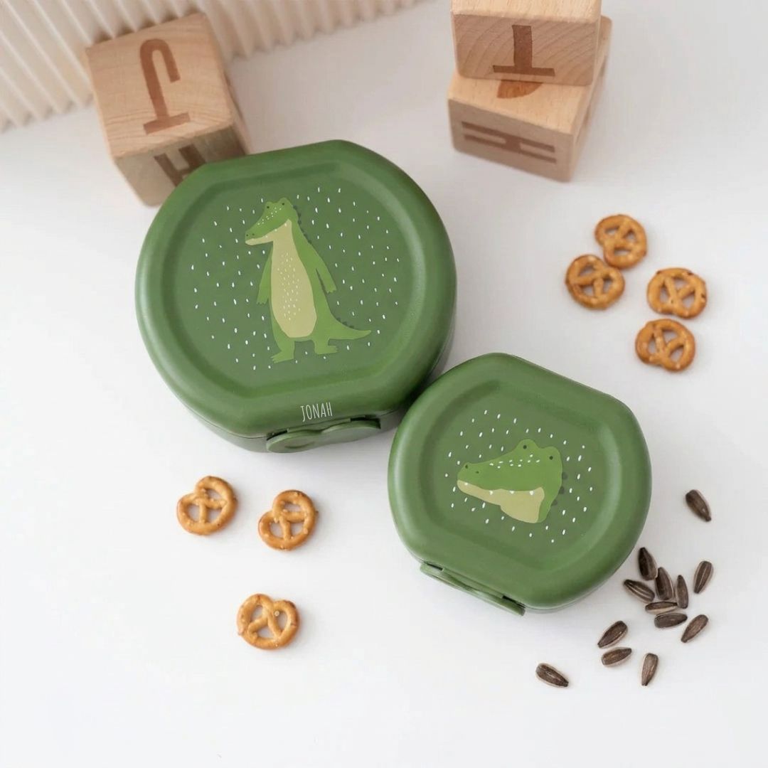 TRIXIE Snackbox rund 2er Set personalisiert - wunderwunsch