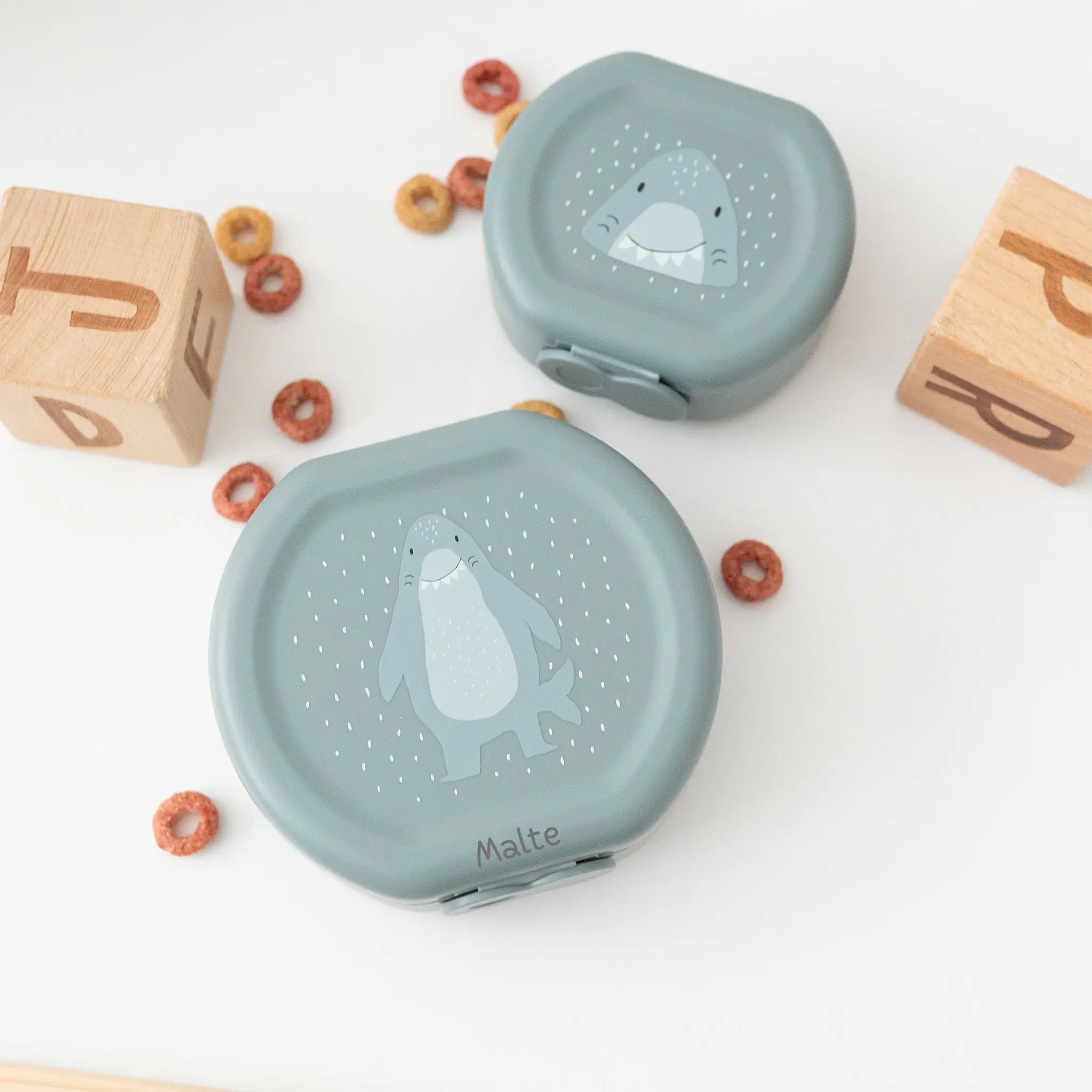 TRIXIE Snackbox rund 2er Set - Tiere - wunderwunsch