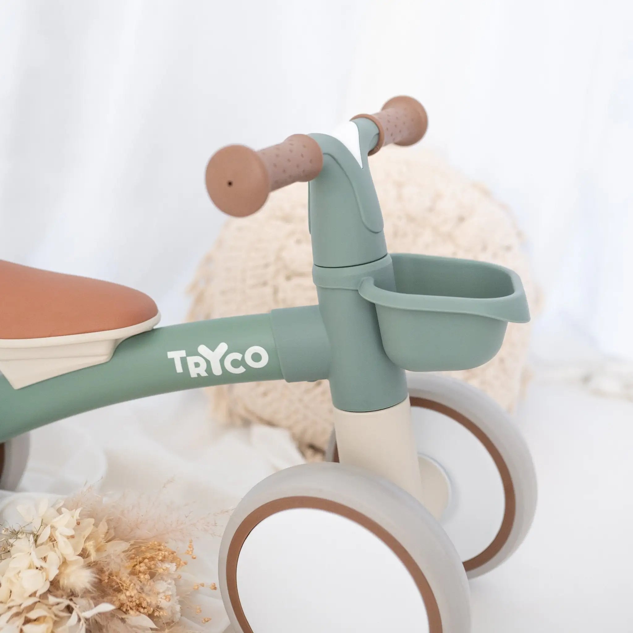 TRYCO Laufrad mit Körbchen personalisierbar - wunderwunsch
