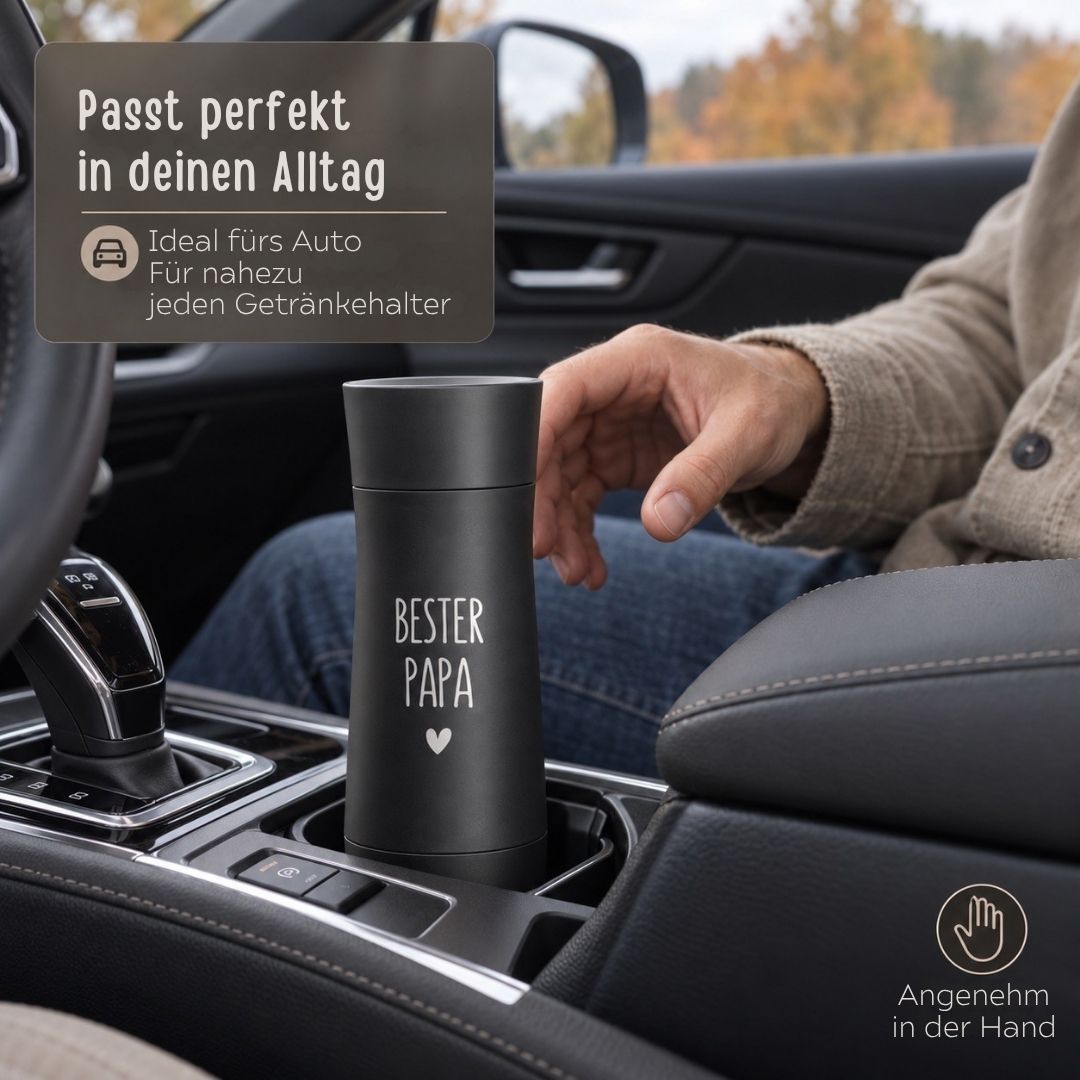 WMF Isolierbecher anthrazit matt 0,35l personalisiert - wunderwunsch