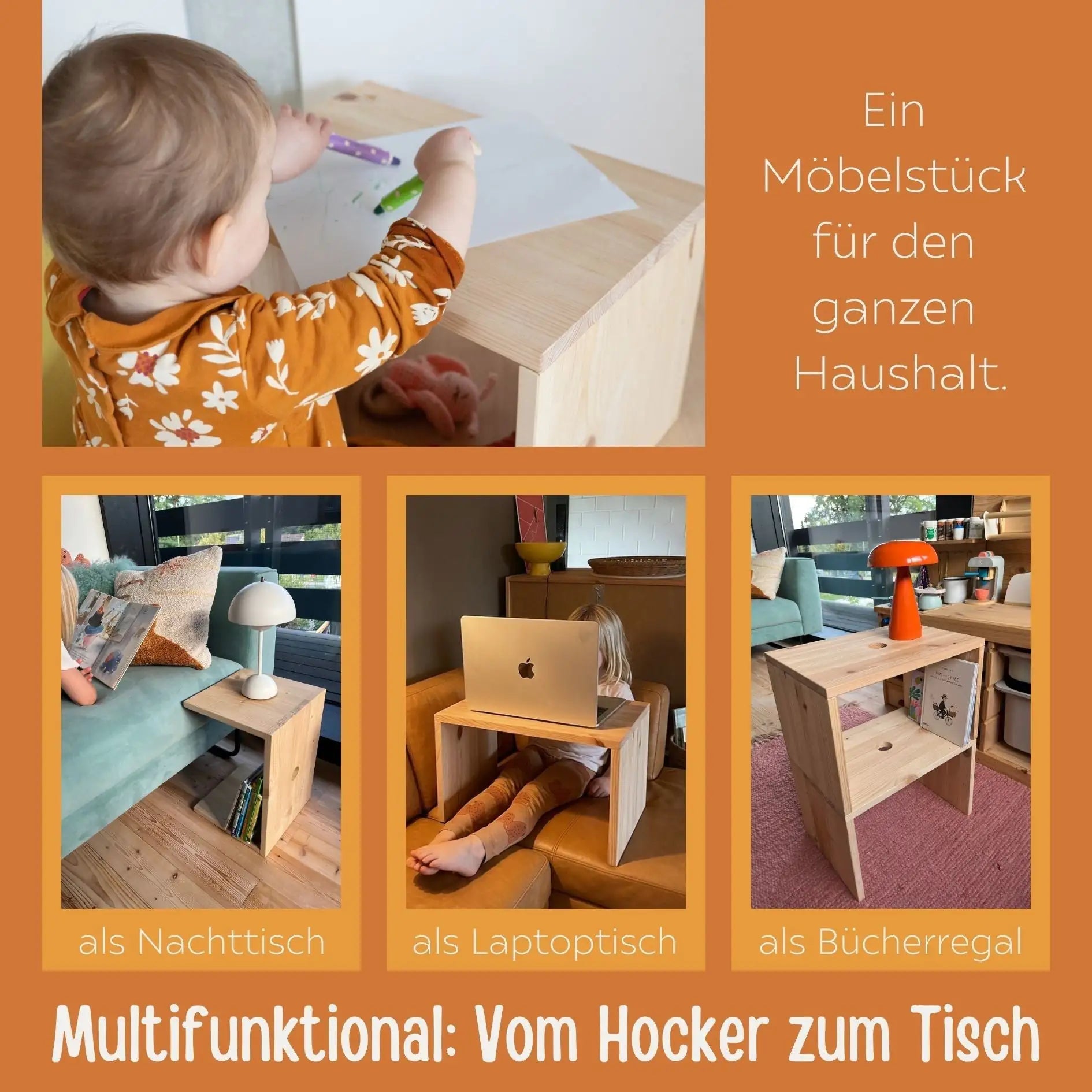 WUNKI Hocker für Ikea Trofast - wunderwunsch